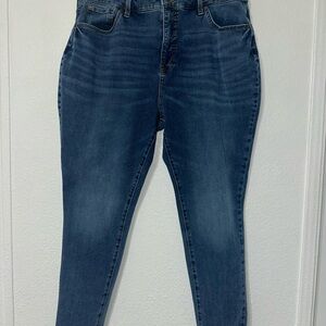 Time and Tru 18 Regular High Rise Curvy Skinny Jeans